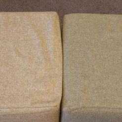 2-er Set Polsterhocker PH Stoff Benno 890 Sand Und Stoff Benno 900 Moos