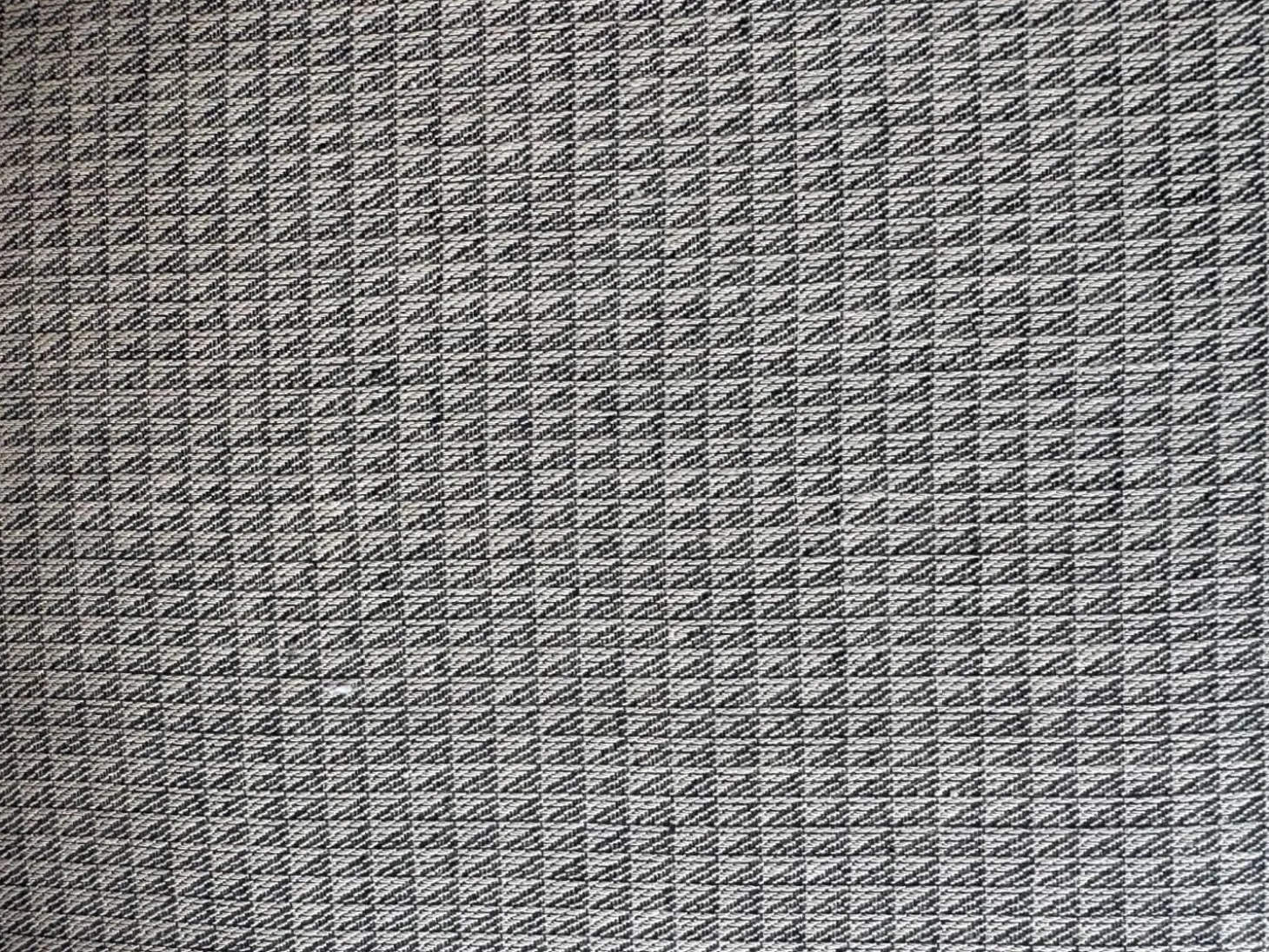 6er Set Stuhl Chelsea Stoff Wizard W33Q3 Grau Braun Gestell Massivholz Eucalyptus Gebeizt