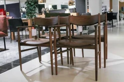 4er Set Stuhl Kamuy Nussbaum