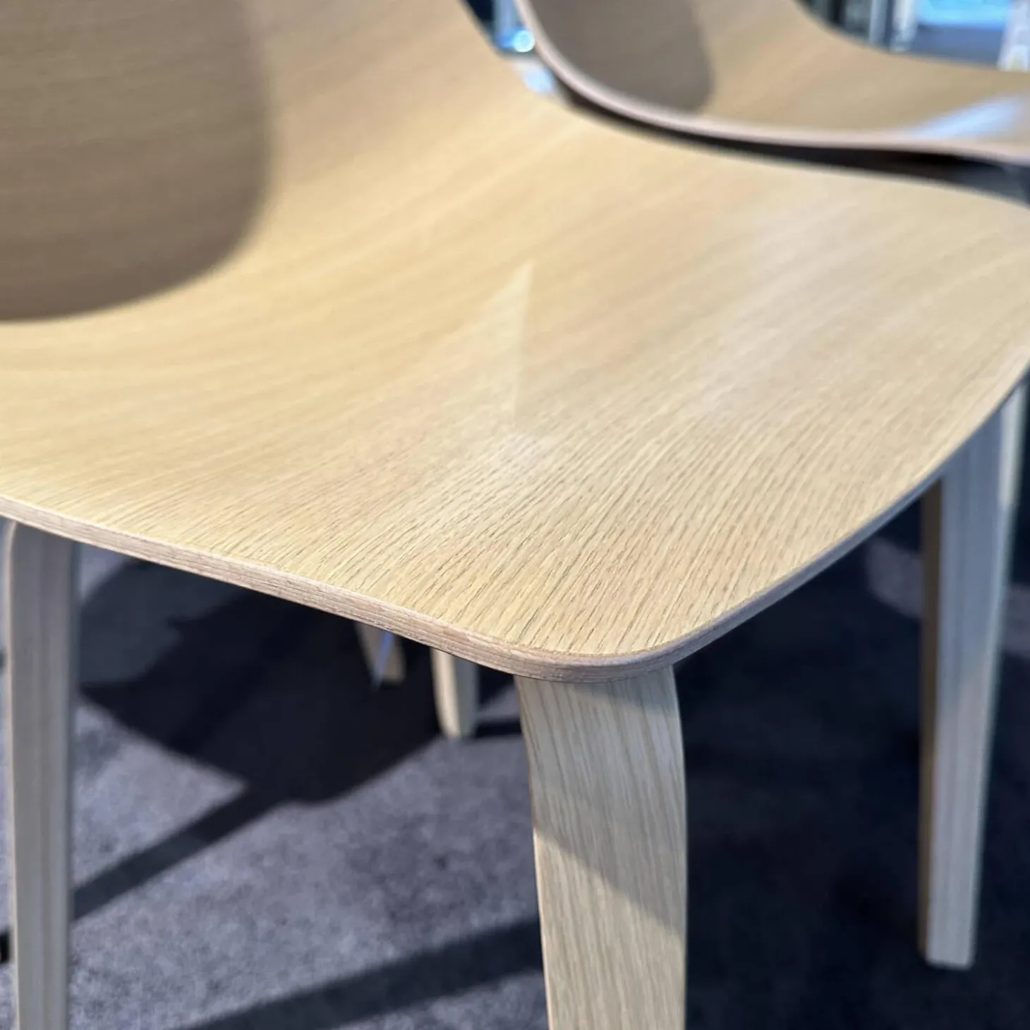 4-er Set Stuhl Miunn S164VS Eiche Gebleicht