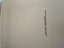 6er Set Stuhl Neil Leder Saddle Tortora 29 Braun Beige Gestell Metall Schwarz Chrom