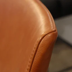 2er Set Stuhl Orlando Leder Polo 10 93 Braun Und Stoff Miuna 75 Grau Gestell Metall Schwarz