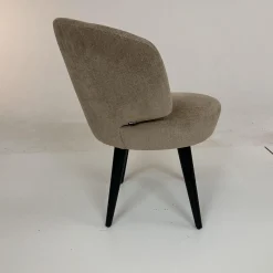 3er Set Stuhl Trick XL Bezug Stoff U9999T Divan Braun Grau Holzuntergestell Schwarz Gebeizt Mit Drehbeschlag Einmal Mit Rückstellfunktion