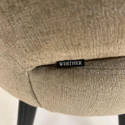 3er Set Stuhl Trick XL Bezug Stoff U9999T Divan Braun Grau Holzuntergestell Schwarz Gebeizt Mit Drehbeschlag Einmal Mit Rückstellfunktion