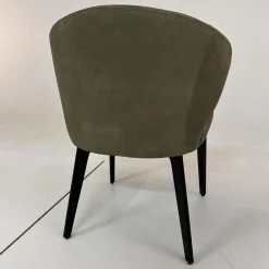 3er Set Stuhl Trick XL Bezug Stoff U9999T Divan Braun Grau Holzuntergestell Schwarz Gebeizt Mit Drehbeschlag Einmal Mit Rückstellfunktion