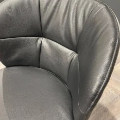 6er Stuhlset Romy Bezug Leder 40 16 Gestell Kerneiche Natur Massiv Ohne Tisch