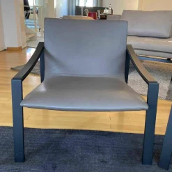 2er-Set Armlehnstuhl Allure APO 1 Leder Dunkelbeige