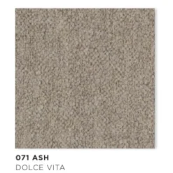 4er-Set Armlehnstuhl Jaro 200 Stoff 071 Ash Beige Grau Gestell Schwarz Gepulvert