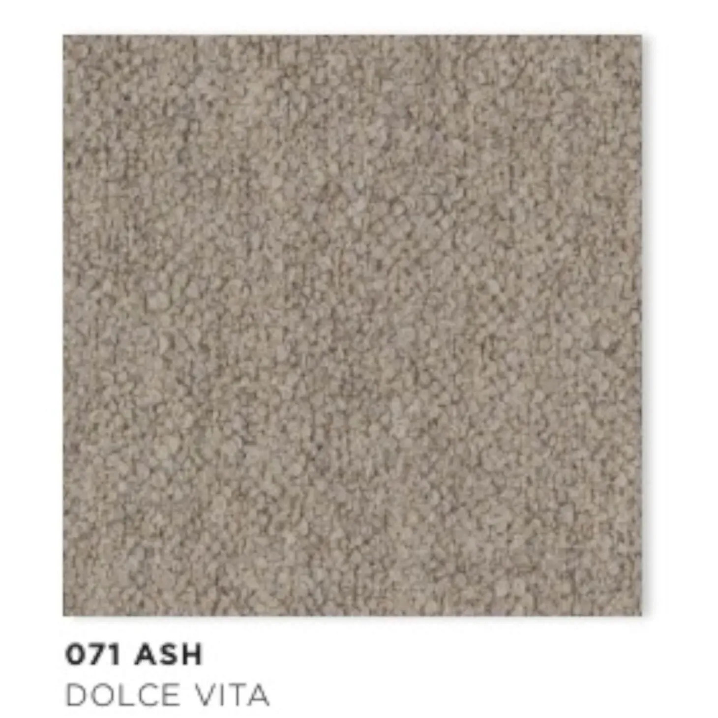 4er-Set Armlehnstuhl Jaro 200 Stoff 071 Ash Beige Grau Gestell Schwarz Gepulvert