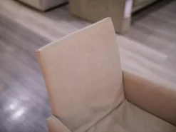 2er-Set Armlehnstuhl WK 790 Bezug Leder LK60 Steel Grau Schlittengestell Schwarz