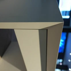 2er-Set Beistelltisch Cosa Lack Weiß