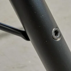 2er-Set Eames Plastik Side Chair DSW Sitzschale Kunststoff Kieselstein Gestell Ahorn Schwarz Lackiert