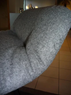 2er-Set Leya Barstool Low Grauer Loden Filigranes Drahtgestell