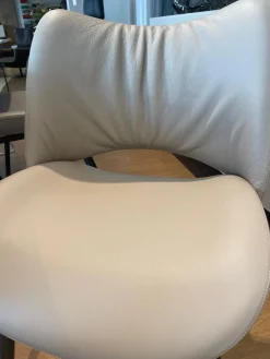 2er-Set Nice Leder 40 Cachemire Beige Füße Braun Lackiert