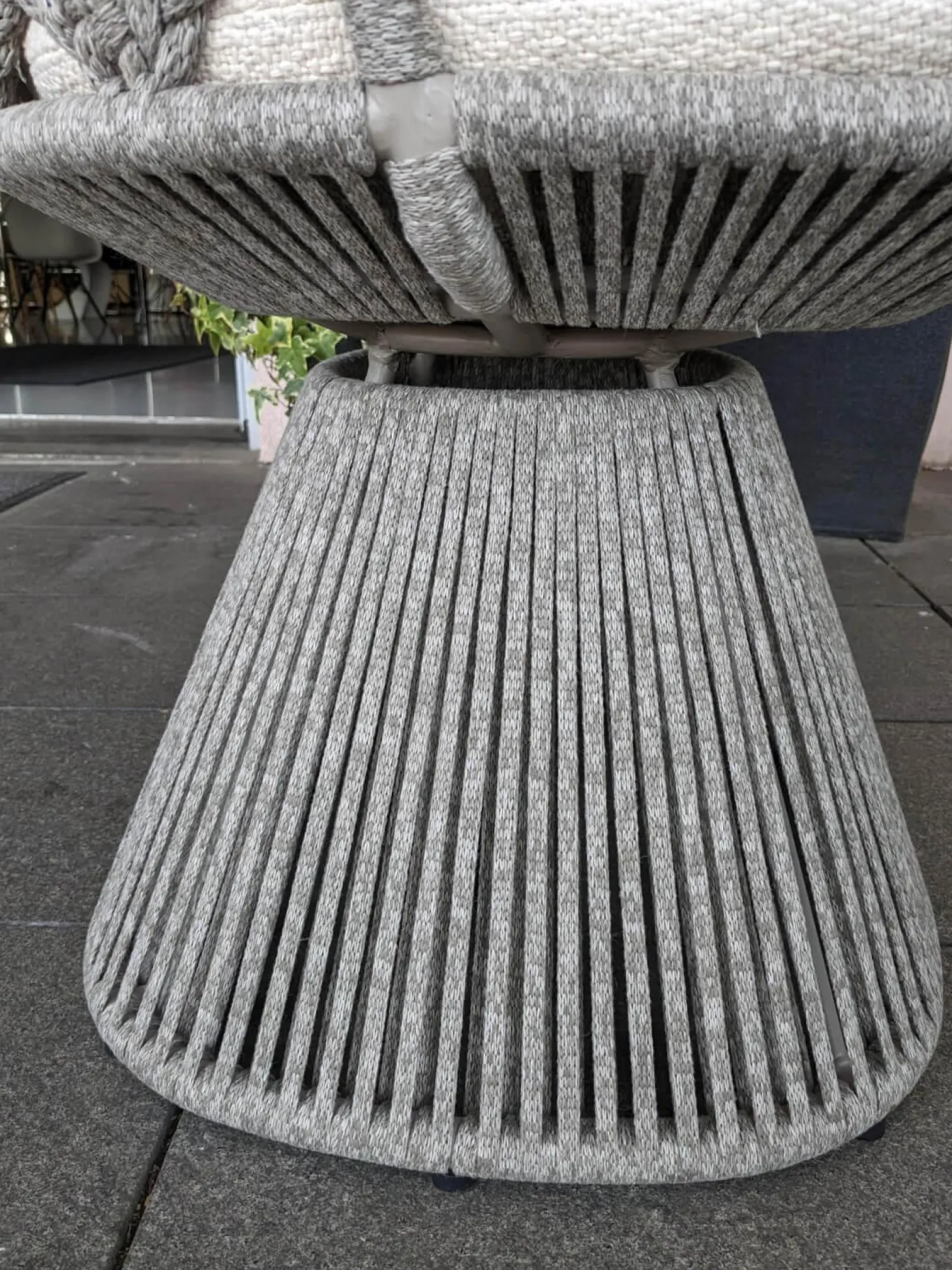 6er-Set Outdoorstuhl Flair Stoff Lola Weiß