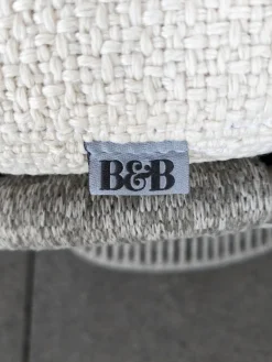 6er-Set Outdoorstuhl Flair Stoff Lola Weiß