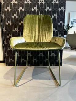 4er-Set S1000 Stoff M273 Velours Glänzend Olivgrün RAL6013 Reed Green