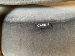 2er-Set Sessel 571 Back Wing Stoffgruppe 0 Velours Grau (auch als Einzelstück zu verkaufen)