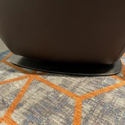 2er-Set Sessel Cantate Leder Raffino 210 Mustang Fuß Stahl Epoxy E2200 Nuit