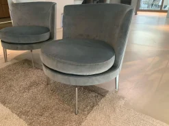 2er-Set Sessel Feel Good FG 5 Drehbar Füße Satiniert