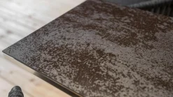 4er-Set Stühle Gabon Anthrazit Dunkelgrau Alu Charcoal