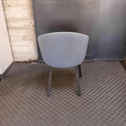 2er-Set Stuhl Close Stoff Blau