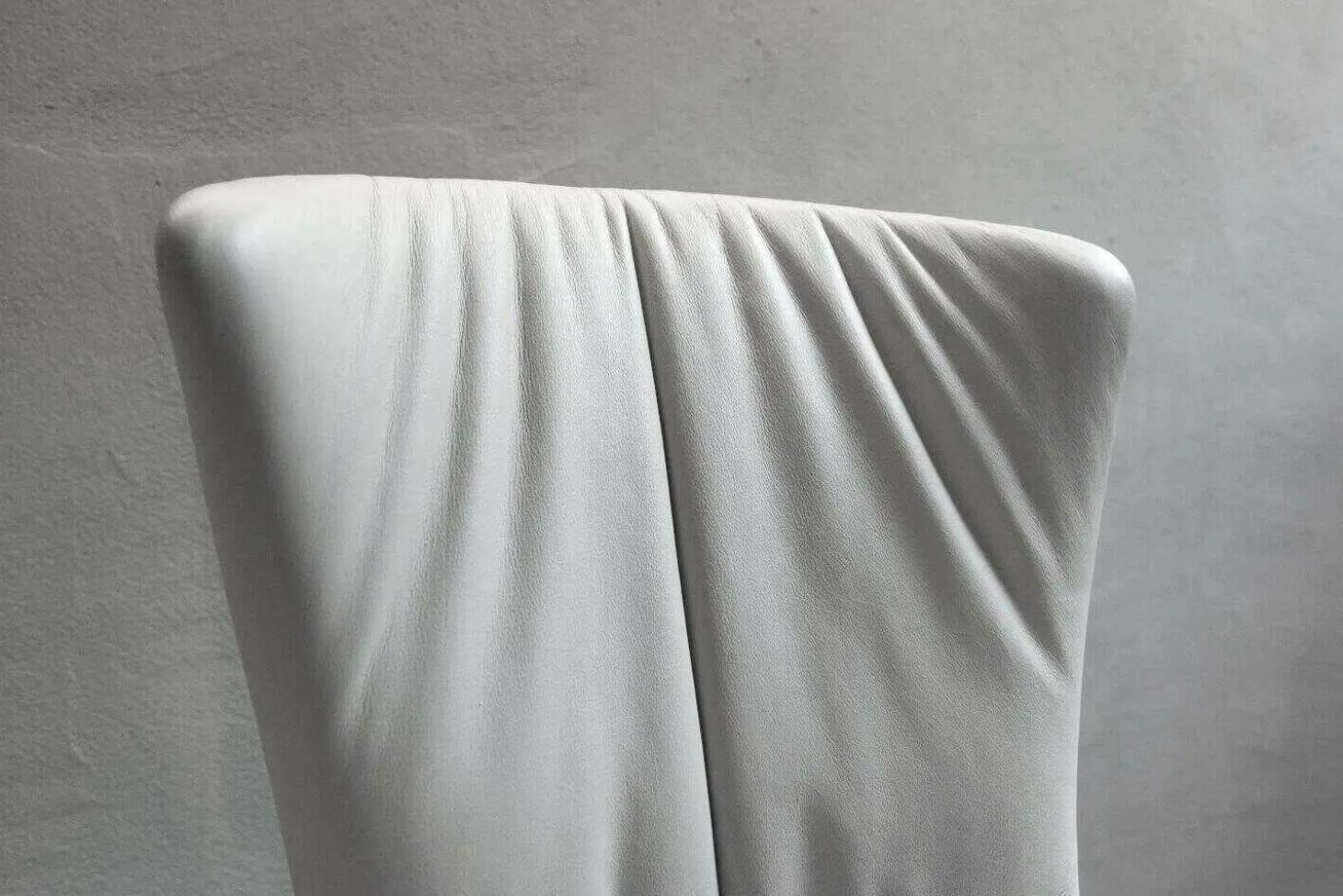 2er-Set Stuhl Dexter 2056 ohne Armlehne Leder 2 Elmosoft Weiß