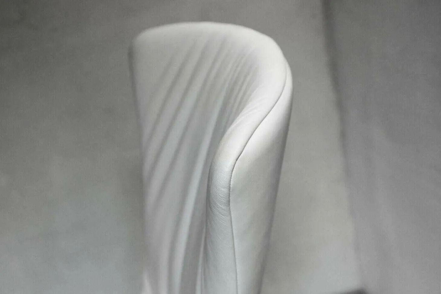 2er-Set Stuhl Dexter 2056 ohne Armlehne Leder 2 Elmosoft Weiß