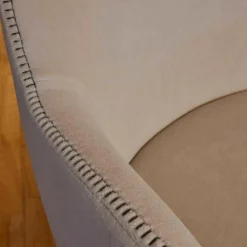 6er-Set Stuhl Febo Maxalto Apta Stoff Licata Natur Beine Eiche Schwarz