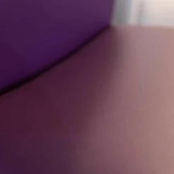 2er-Set Stuhl Freischwinger Nobile Swing Soft Leder Lila