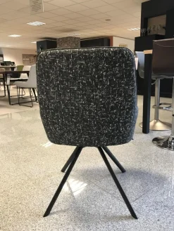 2er-Set Stuhl Greta 2274 Stoff Innenschale Dallas Anthrazit Außenschale Enschede