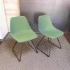 2er-Set Stuhl Miunn Stoff Grün