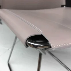 4er-Set Stuhl Neil Leder Tortora Rose Braun