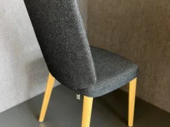 5er-Set Stuhl S 800 Stoff 4403 Schwarz