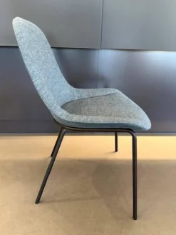 6er-Set Stuhl Sheru Stoff Gaia 7886 Vintage 1435 Blue Tourmaline