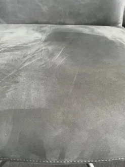 4er-Set Stuhl Soft D4 Leder Nabuk 28 Nero B2 Eisen Lackiert Irondest