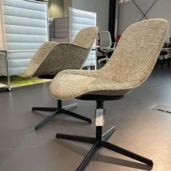 2er-Set Stuuhl Sheru Stoff Oban 7879 Moss Untergestell Matt Pulverbeschichtet Schwarz