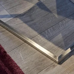 6er-Stuhl Set WK 700 Leder Dakar Classic Greystone Gestell Edelstahl Quadratrohr