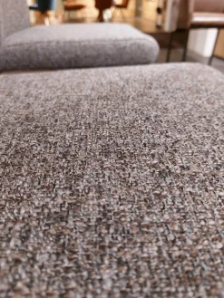 6er-Stuhlset Floriana 2 Armlehnenstühle 4 Freischwinger Leder Sierra Walnut Braun Stoff Oasis Wood