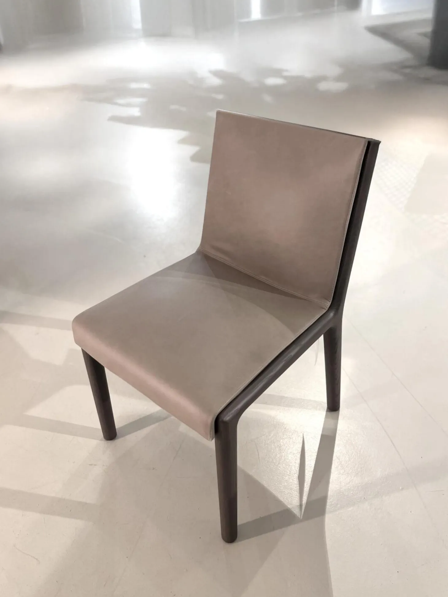 4er-Stuhlset Janet Leder Nocciola S1230 Kat. E