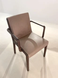 4er-Stuhlset Janet Leder Nocciola S1230 Kat. E