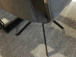 Essgruppe Dinner 5000 Tischplatte Zementdesign mit 6 Stühlen