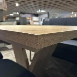 Essgruppe Kubic 4511 Platte Arsian Eiche Nachbildung Stoff 2250 58 Marine Blau Inklusive 2 Kissen