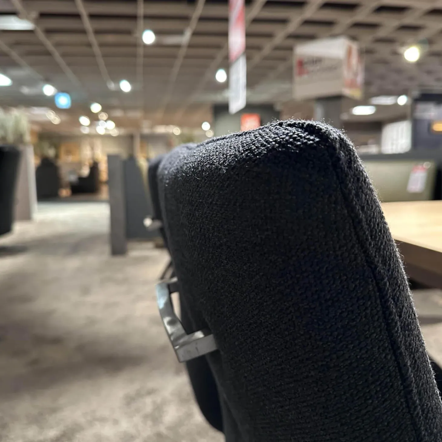 Essgruppe Kubic 4511 Platte Arsian Eiche Nachbildung Stoff 2250 58 Marine Blau Inklusive 2 Kissen