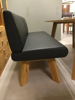 Essgruppe Modell Homebanking 800 Kernbuche Natur mit Bank und Hocker