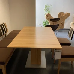 Essgruppe Modell Multisit mit 1 Säulentisch 2 Bänke 2 Stühle mit Funktion