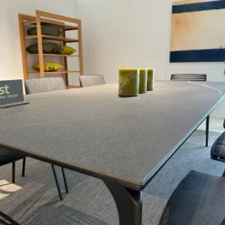 Essgruppe Outdoor Allsize Platte Feinsteinzeug Rauchgrau Mit 8 Stühlen