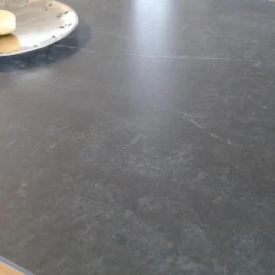 Essgruppe Teak Tischplatte Dektron Farbe Lava Anthrazit