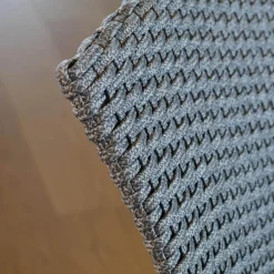 Essgruppe Teak Tischplatte Dektron Farbe Lava Anthrazit