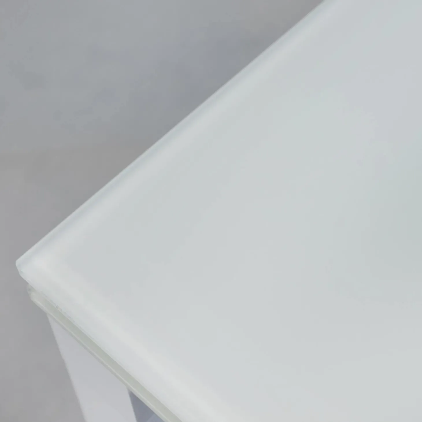 Essgruppe Tisch Chat Lack Weiß Glas Weiß Ausziehbar mit 4 Stühlen Weiß